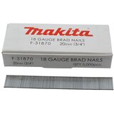 Makita ekseri sa malom glavom 18GA - 20 mm, pakovanje 5000 kom. (F-31870) | ePonuda.com