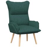  Fotelja Tamnozelena 69 x 74 x 93 cm Tkanina i šperploča | shoptok.hr