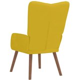  Stolica za opuštanje boja senfa baršunasta | shoptok.hr