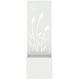  Privatnost u vrtu Bijelo 50 x 150 cm Hladno valjana čelična | shoptok.hr