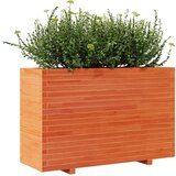  Vrtno cvetlično korito voščeno 110x40x72 cm trdna borovina | Shoptok.si