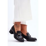 Boto Comfortable Leather Pumps Black Damira | shoptok.hr
