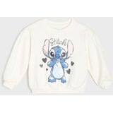 Sinsay Pamučna majica s okruglim izrezom i tiskom Stitch | shoptok.hr