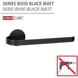 Wenko Mat crni metalni samoljepljiv držač za ručnike Bivio – | shoptok.hr