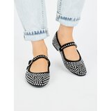 Shelvt Black women's ballerinas with quarters Cijene