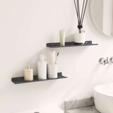  Polica na zidu s policom Zidne 2 pcs Antracit 40 x 9 x 2 5 cm - Antracit 40 x 9 cm 2 | shoptok.hr