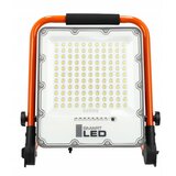  LED Punjivi reflektor sa stativom LED/100W/3,2V 4500K 15000 mAh IP65 narandžasta | Eponuda.com