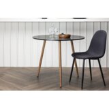 Venture Home Polar okrugli blagovaonski stol ⌀90 cm, crni | shoptok.hr