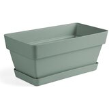  GARDENA LUX Pravougaona Saksija 40 cm maslinasto zelena | ePonuda.com