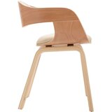  Jedilni stoli 4 kosi ukrivljen les in umetno usnje, (20764069) | Shoptok.si