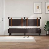  Držeće uzglavlje Zidne Tamno smeđa 170 x 55 x 5 cm Antikni PU - Tamno smeđa 160 cm bez LED | shoptok.hr