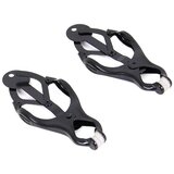 Kiotos Clover Nipple Clamps Black Cene