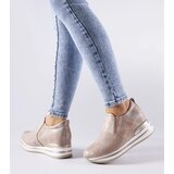 Gemre Light pink wedge sneakers Alquippa | ePonuda.com