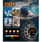 Oukitel BT13 smart Watch/1000mAh/AI chatgpt/bt Calls/SpO2,Health monitoring/fitness | Eponuda.com