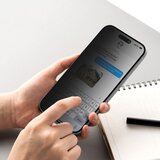  Kaljeno staklo Ringke Easy Slide (2 kom) za iPhone 16 Pro Max - Privacy | Shoptok.si