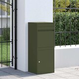  Sandučić za pakete Maslinovo zelena 41 x 38 x 103 cm Čelik | shoptok.hr
