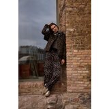 Marisse Brown Viscose Trousers With A Belt Cene