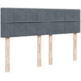  Krevet s oprugama i madracem tamnosivi 140x200 cm baršunasti | shoptok.hr