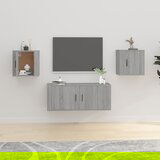 vidaXL Zidni TV ormarići 2 kom boja sivog hrasta sonome 40x34,5x40 cm | shoptok.hr