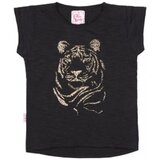 Miss Girly Majice s kratkimi rokavi T-shirt manches courtes fille FIG Črna | Shoptok.si