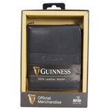 Guiness Novčanik muški kožni JBGNW03 sa RFID zaštitom 120x90x20 Guinness crna ( 16NMBG03B ) Cene