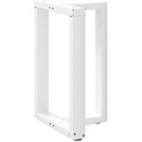  Noge za blagovaonski stol T-oblika 2 kom Bijele 60x35x(72-73) cm Čelik | shoptok.hr