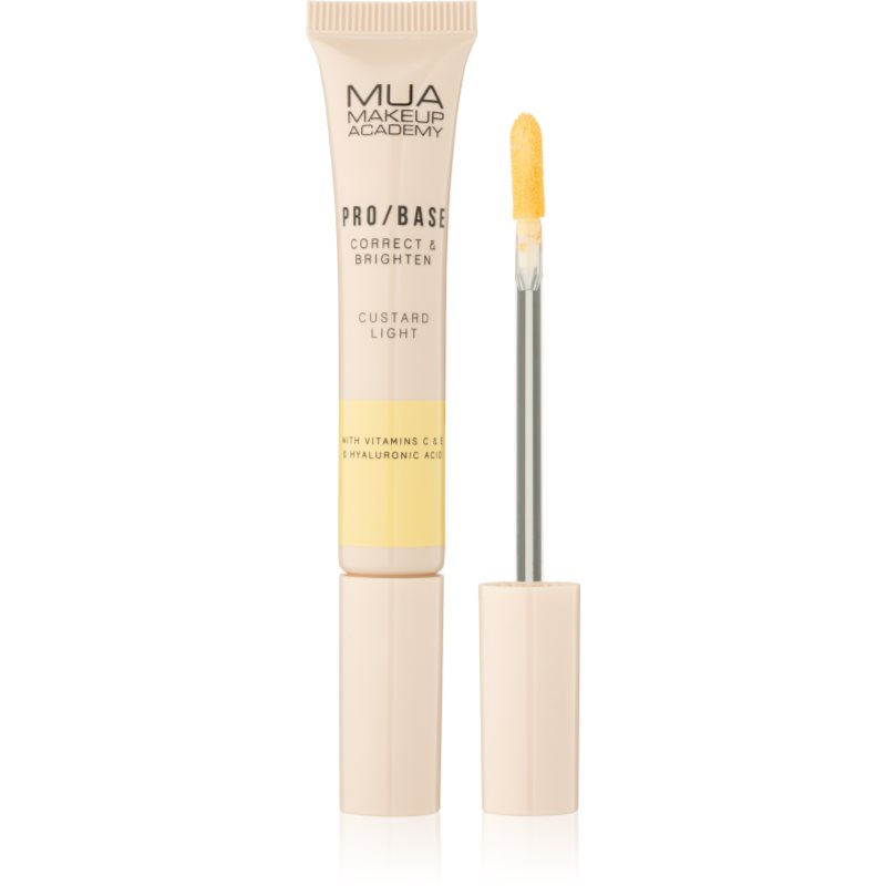 MUA Makeup Academy PRO/BASE Colour Corrector posvjetljujući korektor nijansa Correct & Brighten – Custard Light 10 ml Cijene