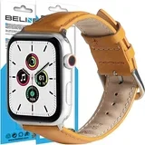 pas za apple watch usnjen 38/40/41MM svetlo rjav, (21968981)