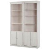 Støraa Bijela biblioteka od masivnog bora 148x223 cm Anita – | shoptok.hr