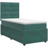  Boxspring krevet s madracem Tamnozelena 80 x 200 cm Baršun | shoptok.hr