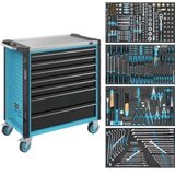 Hazet 179NXL-7/382 kolica za alat Boja proizvođača: crna, plava boja, srebrna | Eponuda.ba