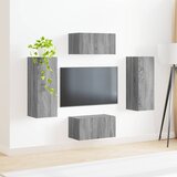  Set TV komoda 2 kom. Siva Sonoma | Shoptok.si