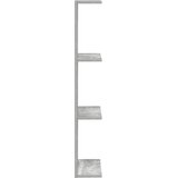  Polica na zidu Betonska siva 22 x 15 x 100 cm Konstruirano drvo | shoptok.hr