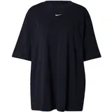 Nike Sportswear Majica 'ESSNTL' črna / bela