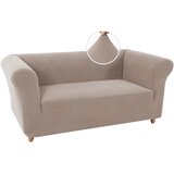 INF Retro Sponka Prevleka za Kavč - Enodelna Raztegljiva Nedrseča Zaščita Khaki, (5000327044) Cene