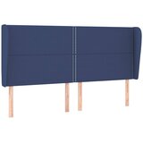  Krevet s oprugama i madracem plavi 180x200 cm od tkanine | shoptok.hr