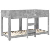  Postelja na vzkraj za otroke Betonsko siva 100 x 200 cm, (5000142011) | Shoptok.si