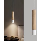 OUGLRES 35 cm viseča svetilka iz aluminija in lesa Cene