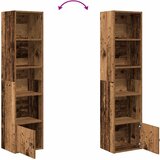  Regal za knjige boja starog drva 31x24x127 cm drveni | shoptok.hr