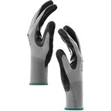 Rukavice za rad 12 pcs Siva i crna 11 / XXL Poliester | Eponuda.com
