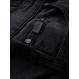 Ombre Men's denim joggers with asymmetrical stitching - blue | shoptok.hr