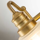  Quoizel QZ-SWELL2-BB-BATH-LED Zidno svetlo za kupatilo SWELL 2x G9/3W/230V IP44 zlatno | Eponuda.com