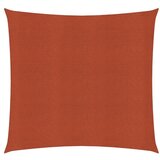 vidaXL Senčno jadro 160 g/m² terakota 3x3 m HDPE | Shoptok.si