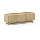 Marckeric TV komoda u dekoru hrasta u prirodnoj boji 140x45x40 cm Daira – | shoptok.hr