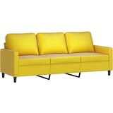  Trosjed s tabureom žuti 180 cm baršunasti | shoptok.hr
