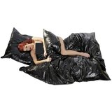 Fetish Svetleča prevleka za odejo - črna (135 x 200 cm) | Shoptok.si