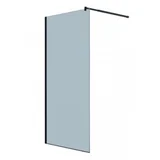 tuš paravan BP6612 crna lajsna - 100 cm