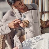 BabyBjörn® ergonomska nosilka mini jersey 3d light beige | Shoptok.si