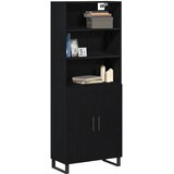  Highboard 2 pcs Crni hrast Konstruirano drvo | Eponuda.ba
