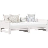  Krevet za povlačenje za dan Bijelo 180 x 200 cm | shoptok.hr